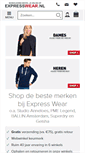 Mobile Screenshot of expresswear.nl